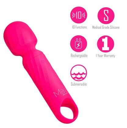 Maia DOLLY - Pink - Pink 12.7 cm USB Rechargeable Massage Wand Maia Toys