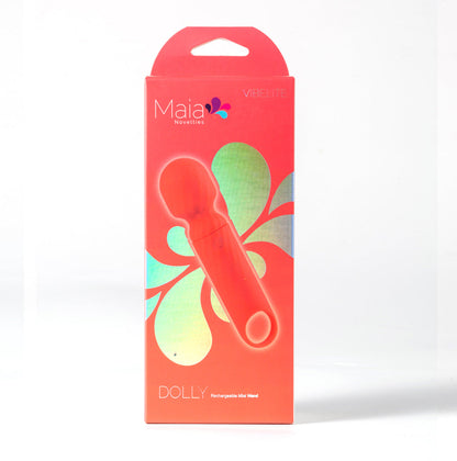 Maia DOLLY - Orange - Orange 12.7 cm USB Rechargeable Massage Wand Maia Toys