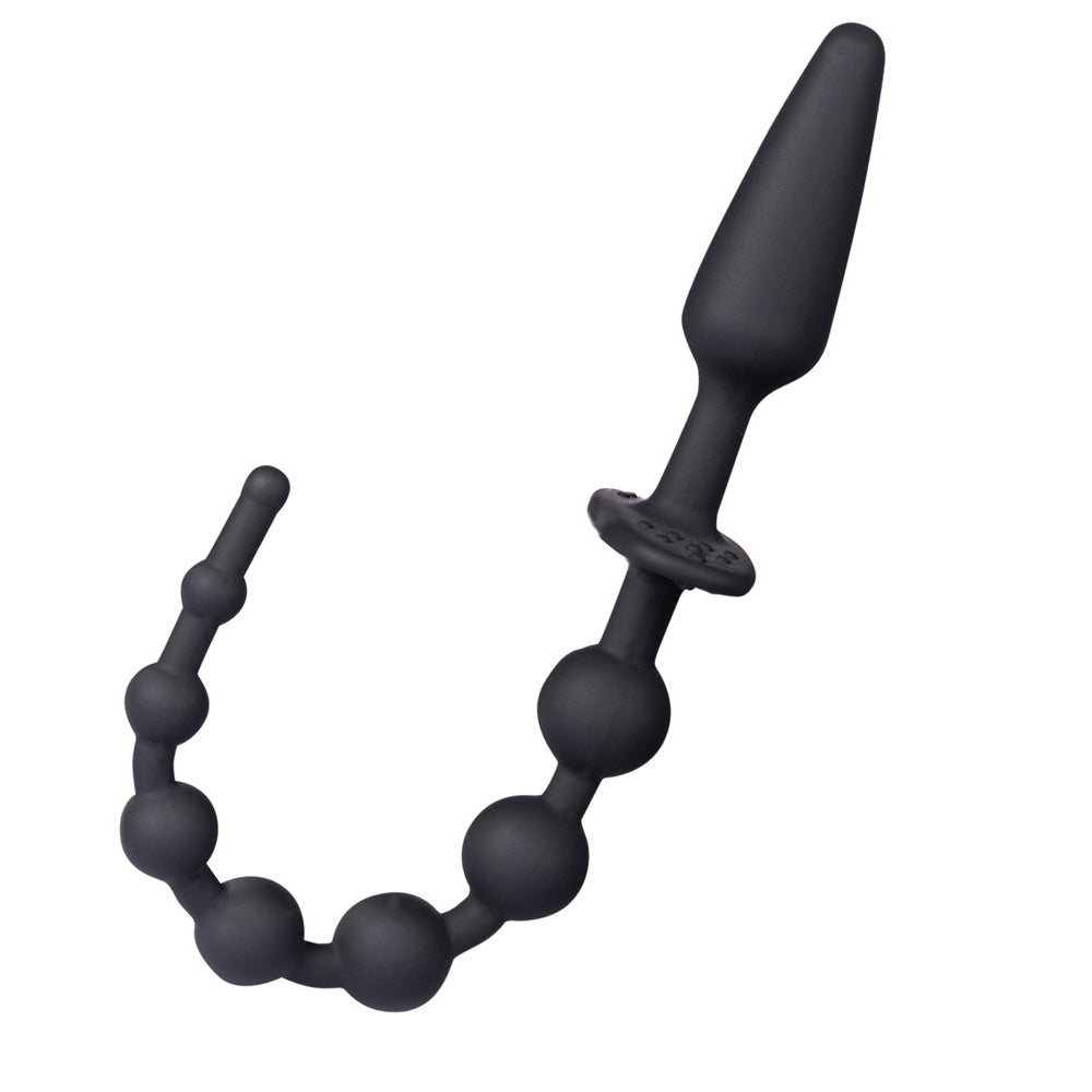 Maia SORRA - Black Anal Plug with Beads Maia Toys