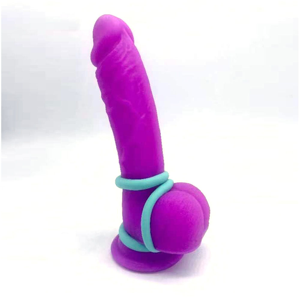 Maia HAZEY - Green Pot Leaf Cock Rings - Set of 3 Maia Toys