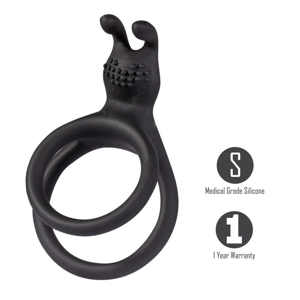 Maia ATLAS - Black Cock & Balls Ring Maia Toys