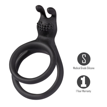 Maia ATLAS - Black Cock & Balls Ring Maia Toys