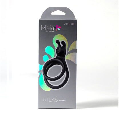 Maia ATLAS - Black Cock & Balls Ring Maia Toys