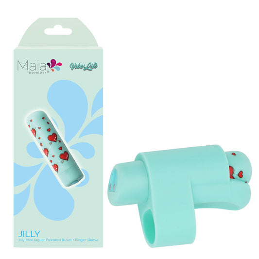 Maia JILLY - Teal - Teal USB Rechargeable Powerful Finger Stimulator Maia Toys