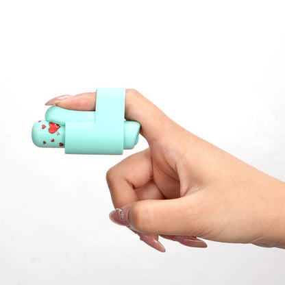 Maia JILLY - Teal - Teal USB Rechargeable Powerful Finger Stimulator Maia Toys