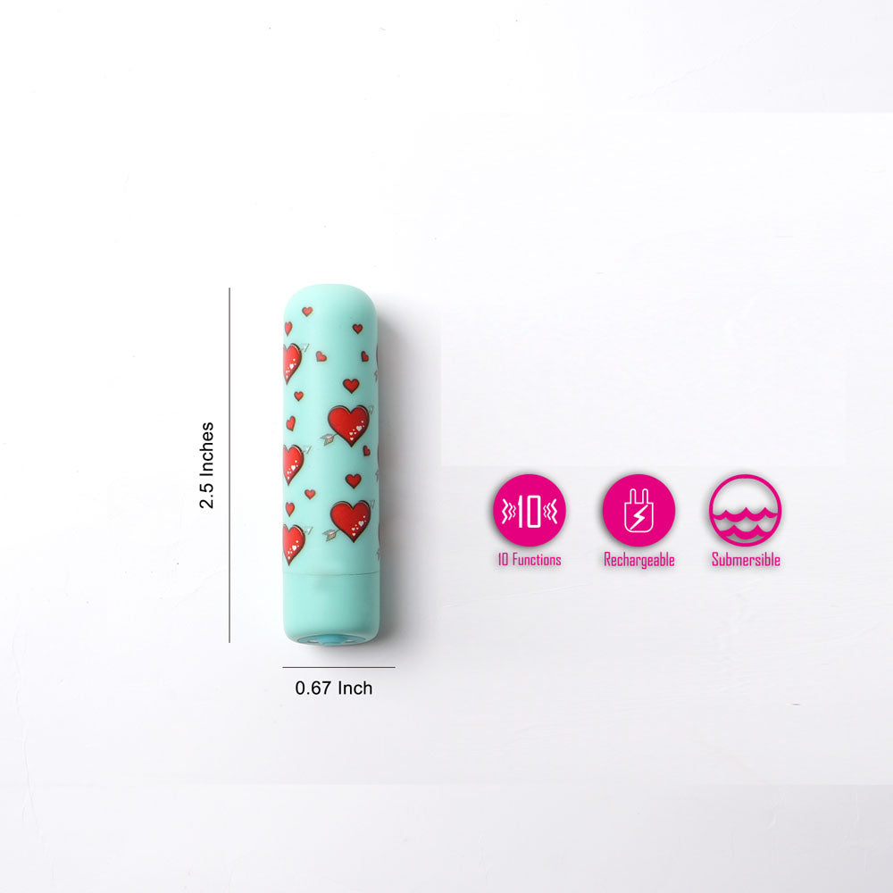 Maia JILLY - Teal - Teal USB Rechargeable Powerful Finger Stimulator Maia Toys