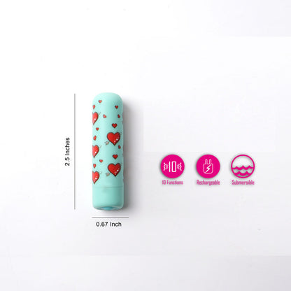 Maia JILLY - Teal - Teal USB Rechargeable Powerful Finger Stimulator Maia Toys