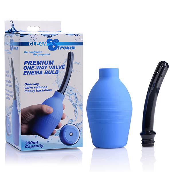 CleanStream Premium One-Way Valve Enema Douche - Unisex Douche - 300 ml - Club X