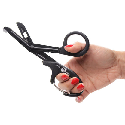 Master Series Snip - Black Heavy Duty Bondage Scissors Club X