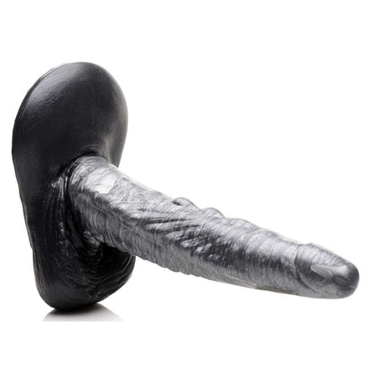 Creature Cocks The Gargoyle Rock Hard Silicone Dildo - Silver 23.6 cm Fantasy Dildo XR Brands
