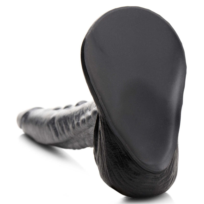 Creature Cocks The Gargoyle Rock Hard Silicone Dildo - Silver 23.6 cm Fantasy Dildo XR Brands