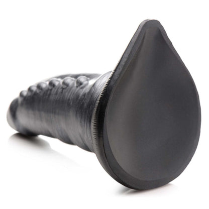 Creature Cocks Beastly Tapered Bumpy Silicone Dildo - Silver 21 cm Bumpy Dildo XR Brands
