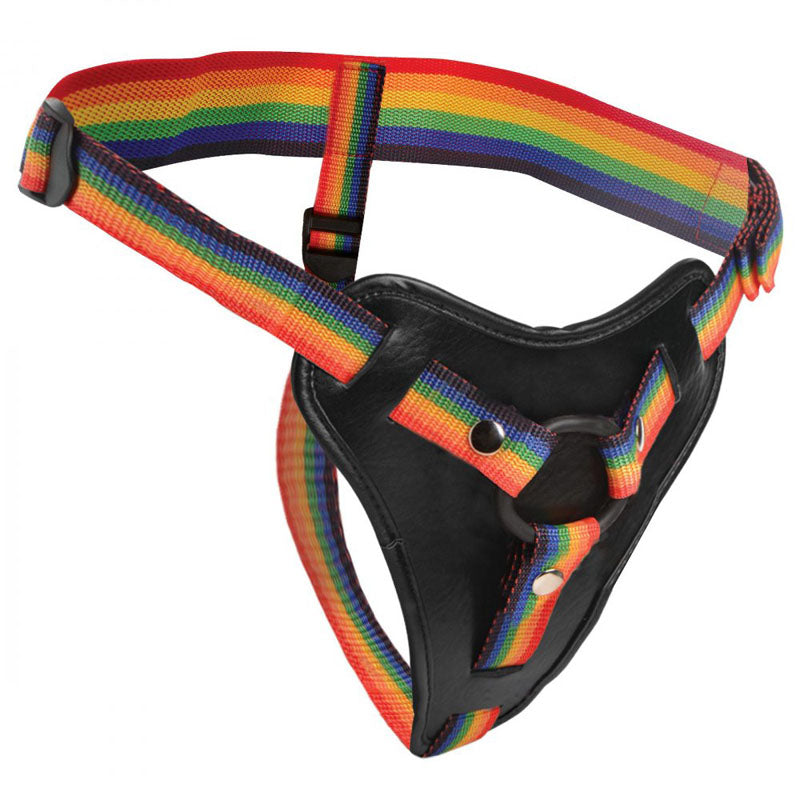 Strap-U Take the Rainbow - Rainbow Universal Strap-On Harness (No Probe Included) XR Brands