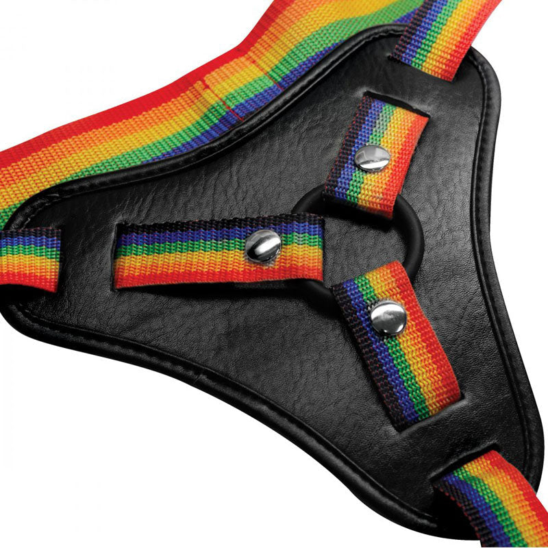 Strap-U Take the Rainbow - Rainbow Universal Strap-On Harness (No Probe Included) XR Brands