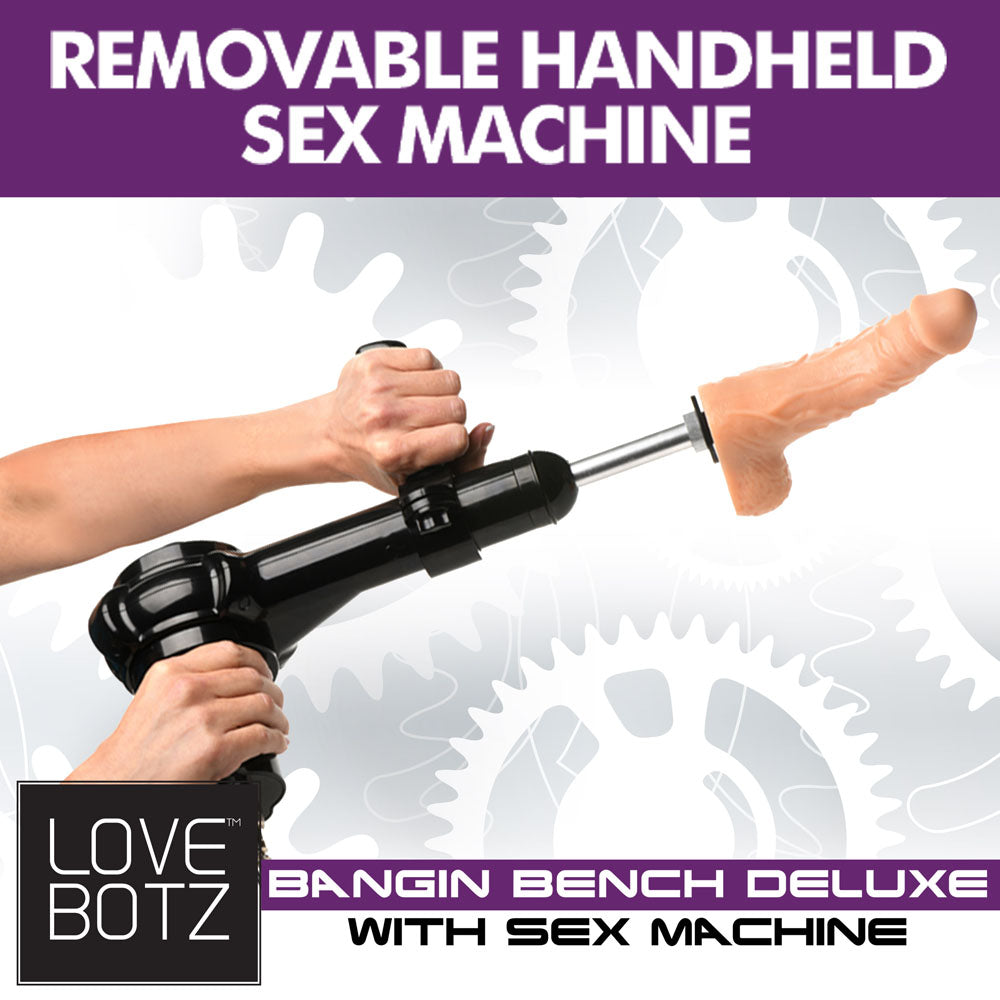LoveBotz Bangin Bench Deluxe with Sex Machine - Club X