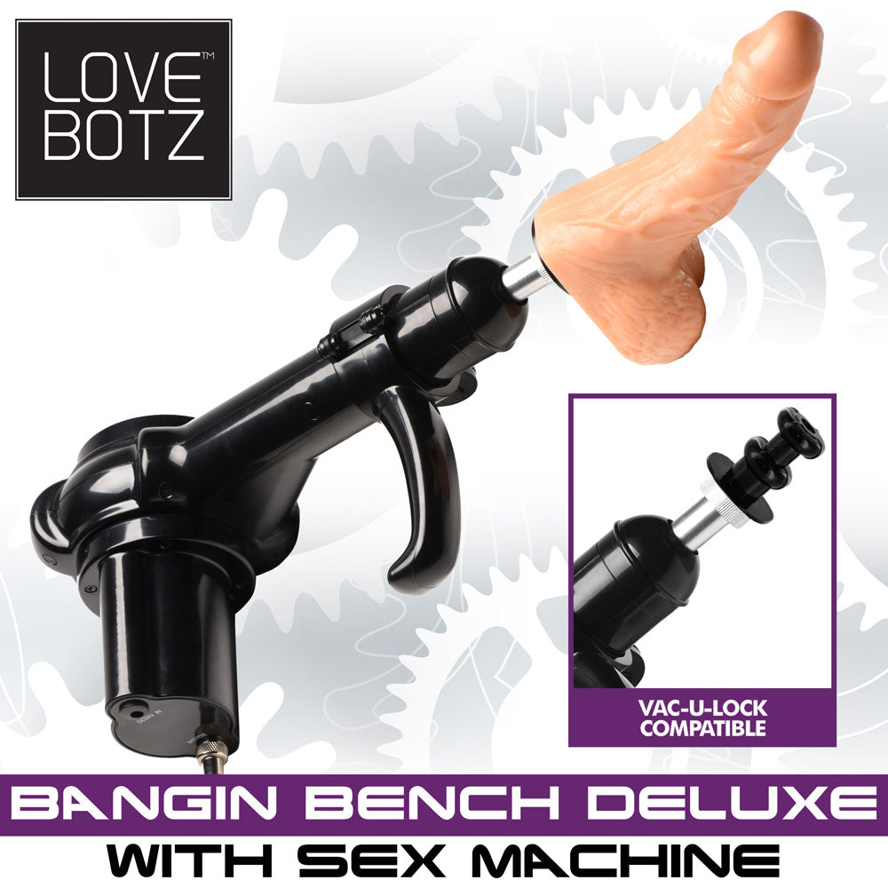 LoveBotz Bangin Bench Deluxe with Sex Machine - Club X