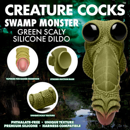 Creature Cocks Swamp Monster Dildo - Club X