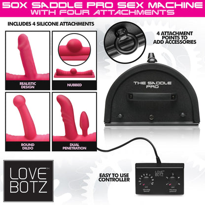 LoveBotz 50X Saddle Pro Sex Machine - Club X