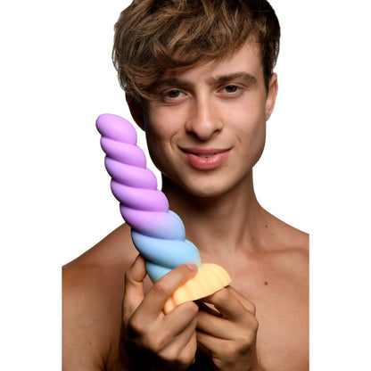 Creature Cocks Mystique Silicone Unicorn Dildo - Coloured 21 cm Fantasy Dildo XR Brands
