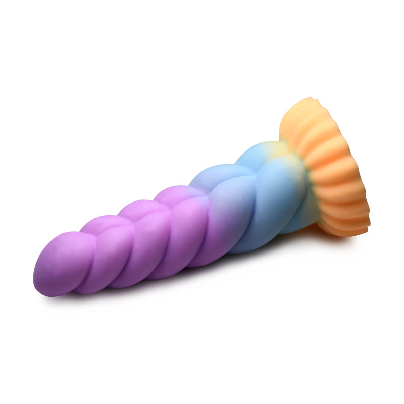 Creature Cocks Mystique Silicone Unicorn Dildo - Coloured 21 cm Fantasy Dildo XR Brands