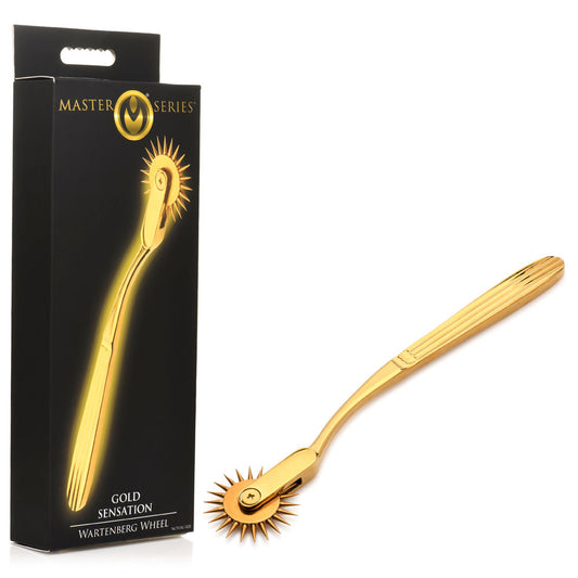 Master Series Gold Sensation - Gold Wartenberg Wheel Gold - Club X
