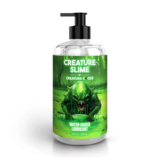 Creature Cocks Water-Based Lubricant - 473 ml - Water Based Lubricant - 473 ml Pump Bottle Clear - Club X