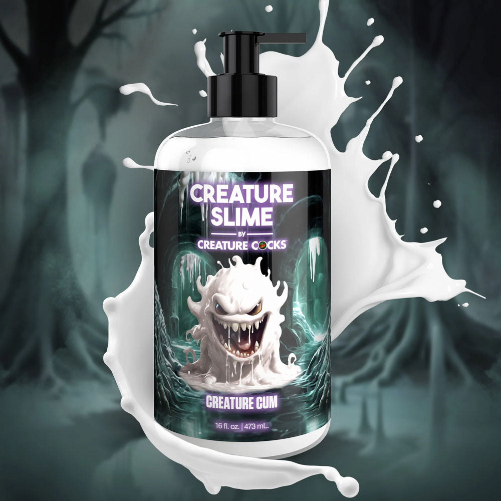 Creature Slime by Creature Cocks - Creature Cum - Cum Lubricant - 473 ml Pump Bottle XR Brands