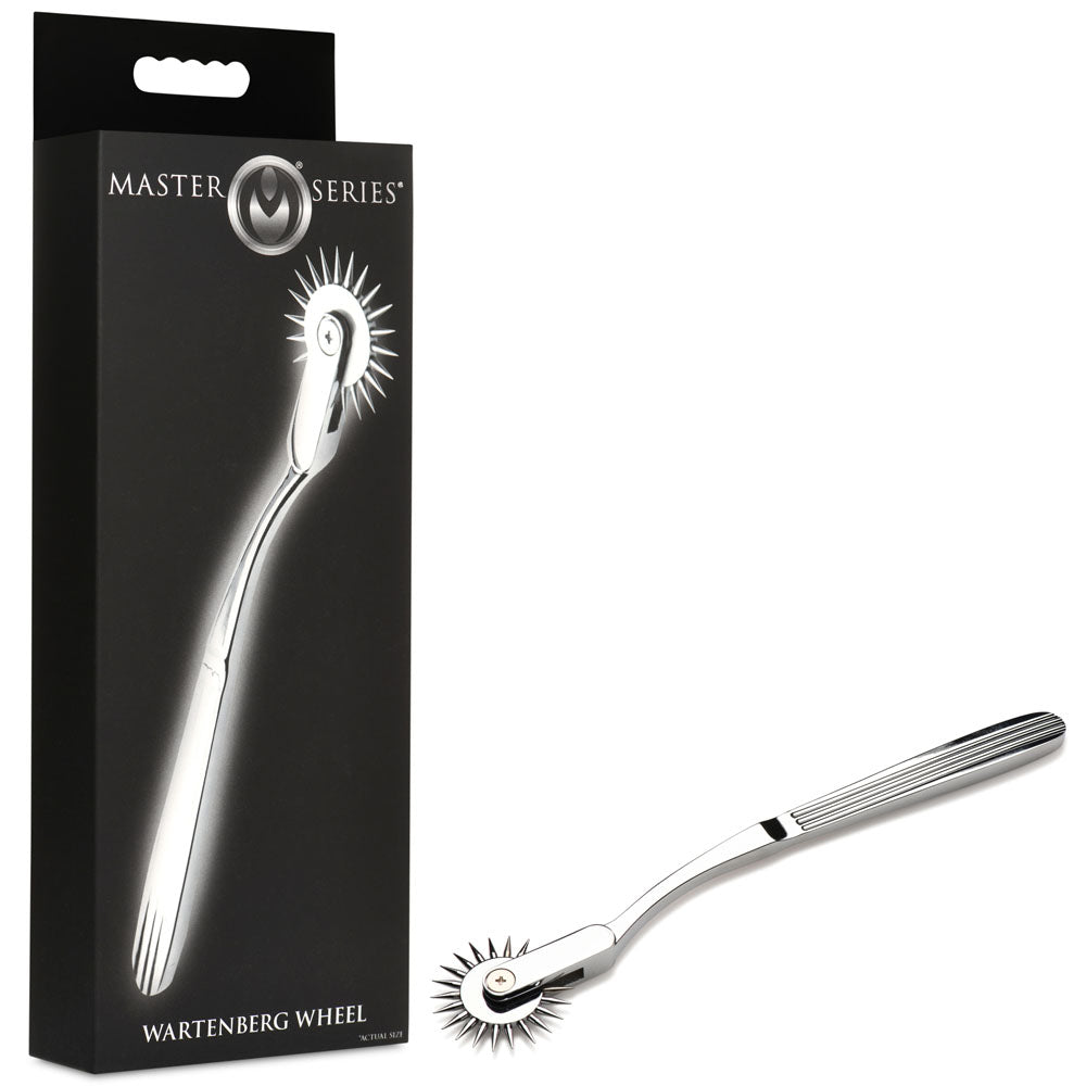 Master Series Silver Sensation - Metal Wartenberg Wheel Chrome - Club X