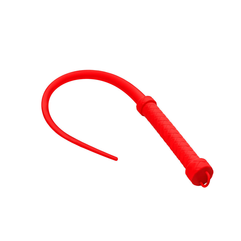 Master Series Viper Tail - Red - Red Silicone Whip XR Brands