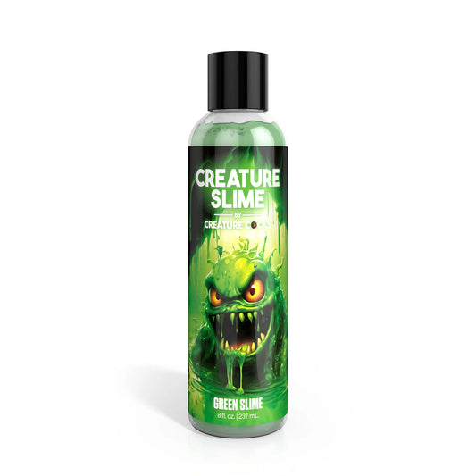 Creature Slime by Creature Cocks - Green Slime - Green Water Based Lubricant - 237 ml Bottle Green - Club X