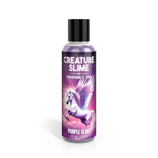 Creature Slime by Creature Cocks - Purple Slime - Purple Water Based Lubricant - 118 ml Bottle Purple - Club X