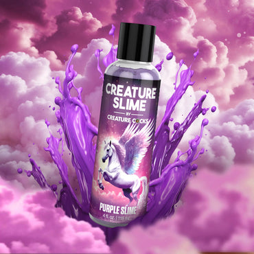 Creature Slime by Creature Cocks - Purple Slime - Purple Water Based Lubricant - 118 ml Bottle XR Brands