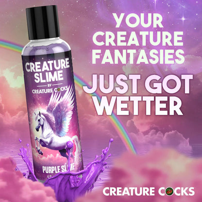 Creature Slime by Creature Cocks - Purple Slime - Purple Water Based Lubricant - 118 ml Bottle XR Brands