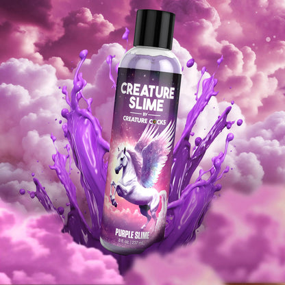 Creature Slime by Creature Cocks - Purple Slime - Purple Water Based Lubricant - 237 ml Bottle XR Brands