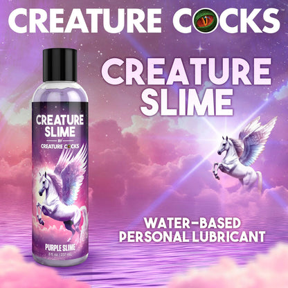 Creature Slime by Creature Cocks - Purple Slime - Purple Water Based Lubricant - 237 ml Bottle XR Brands