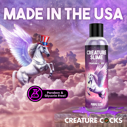 Creature Slime by Creature Cocks - Purple Slime - Purple Water Based Lubricant - 237 ml Bottle XR Brands