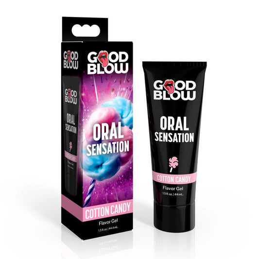 Good Blow Oral Sensation Gel - Cotton Candy - Cotton Candy Flavoured Oral Sex Gel - 44 ml Tube Default Title - Club X