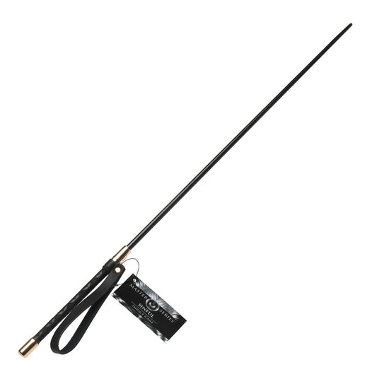 Master Series Sinful Impact Cane - Black Plastic Cane Whip Black - Club X