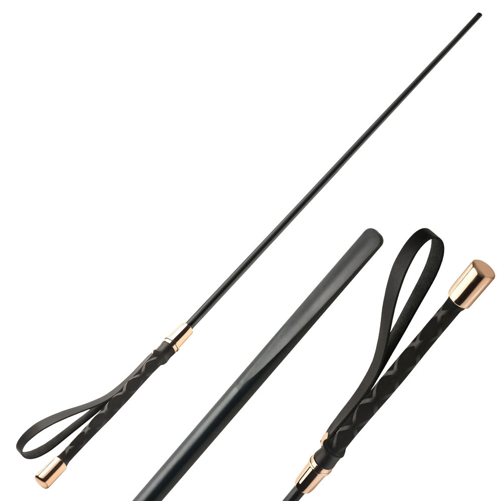 Master Series Sinful Impact Cane - Black Plastic Cane Whip XR Brands