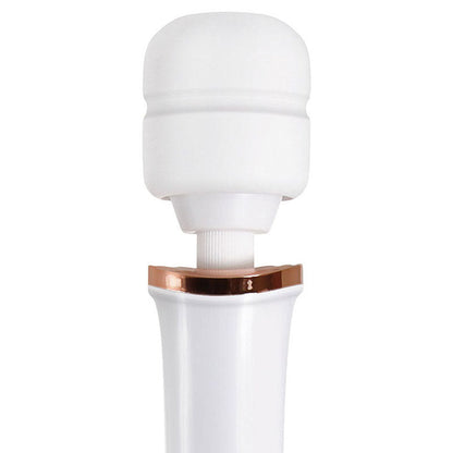 Adam & Eve Rechargeable Magic Massager - Rose Gold/White 33 cm USB Rechargeable Massager Wand Adam & Eve