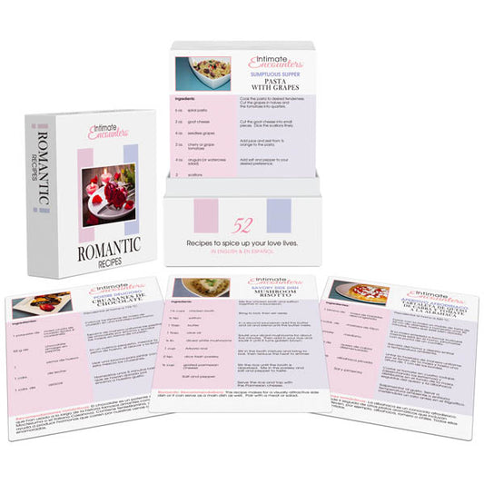 Intimate Encounters Romantic Recipes - Recipe Cards Default Title - Club X