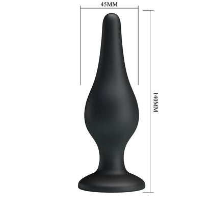 Party Up JEFFREY Butt Plug - Black 14 cm Butt Plug Party Up