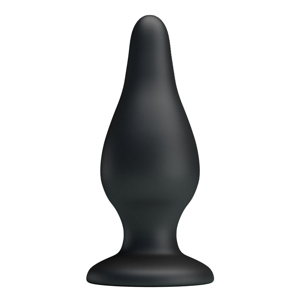 Party Up JEREMY Butt Plug - Black 15.4 cm Butt Plug Party Up