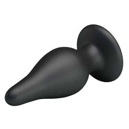 Party Up JEREMY Butt Plug - Black 15.4 cm Butt Plug Party Up