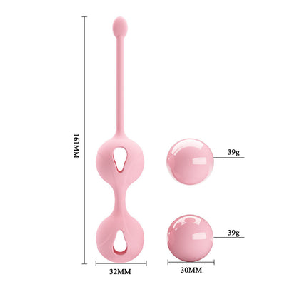 Party Up REBECCA Kegel Balls - Pink - Pink Kegel Balls Party Up
