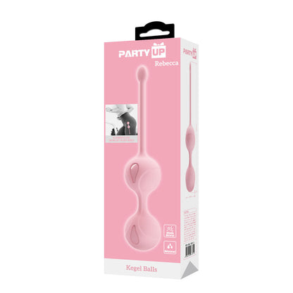 Party Up REBECCA Kegel Balls - Pink - Pink Kegel Balls Party Up