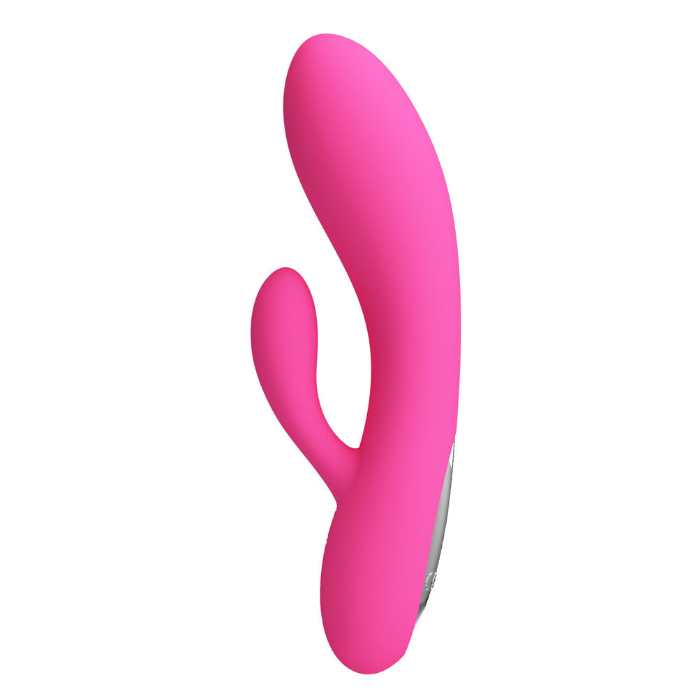 Party Up CLARE Flexible Vibe - Pink - Pink 16.9 cm USB Rechargeable Rabbit Vibrator Party Up
