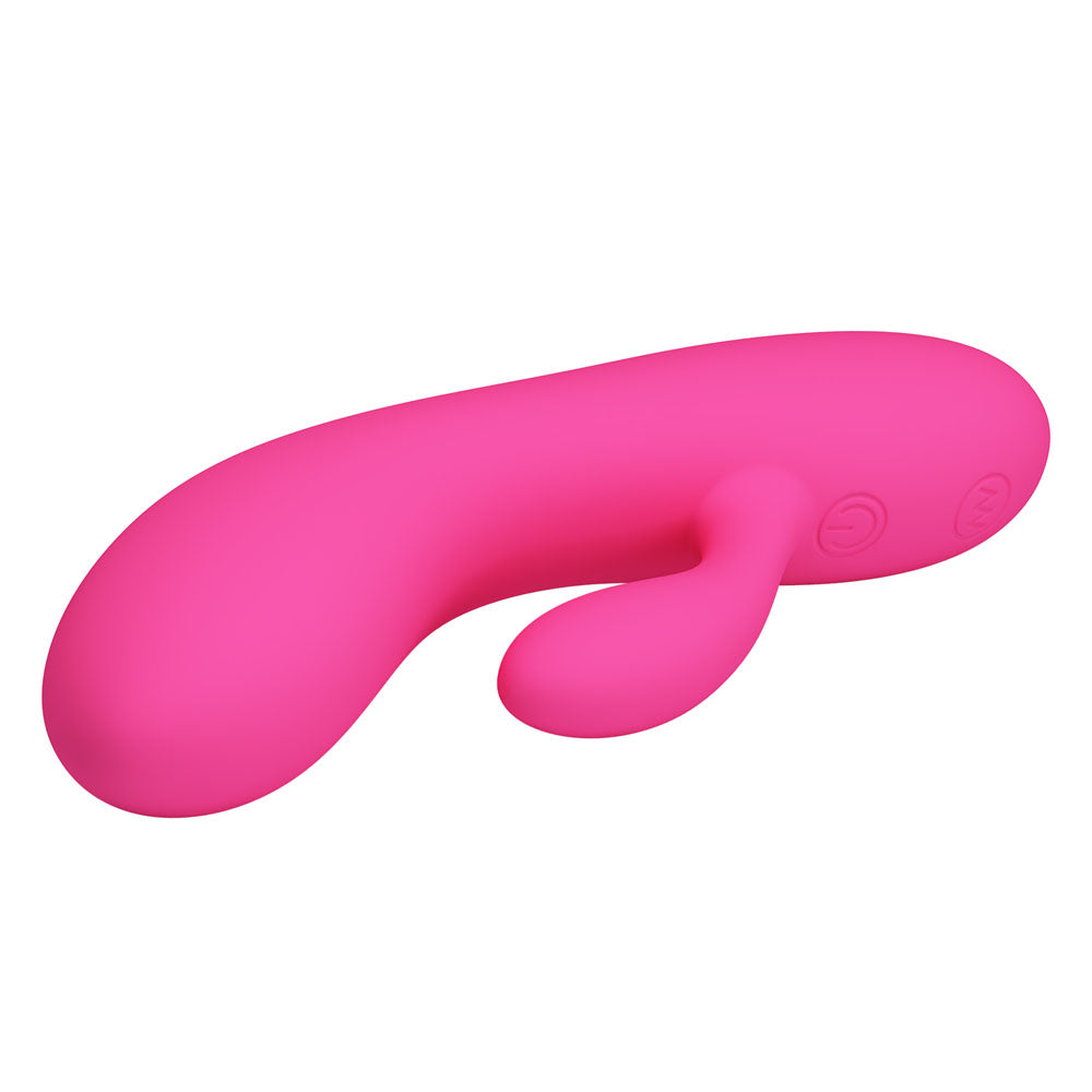 Party Up CLARE Flexible Vibe - Pink - Pink 16.9 cm USB Rechargeable Rabbit Vibrator Party Up