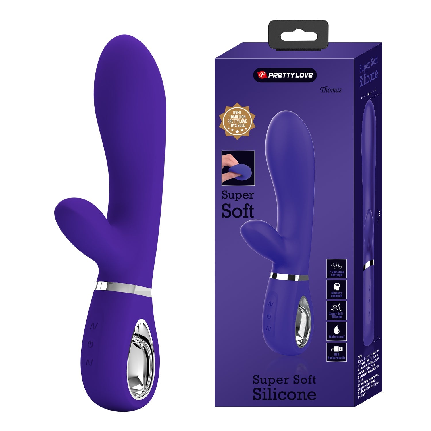 Pretty Love Thomas Rabbit Vibrator - Club X