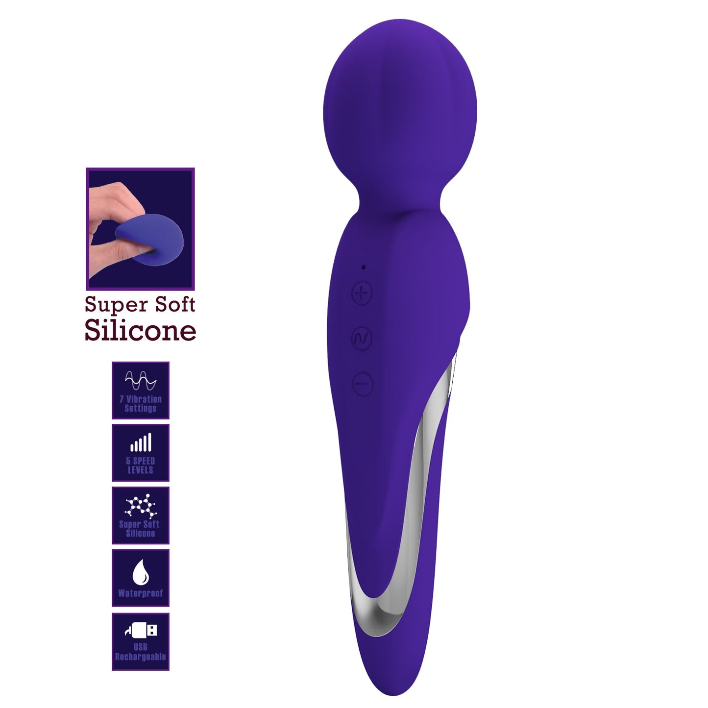 Pretty Love Walter Super Soft Massager - Club X